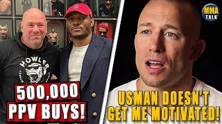 UFC 258 PPV buys REVEALED, GSP 'not interested' in Kamaru Usman fight, Struve announces retirement