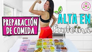 PREPARACIÓN DE COMIDA ALTA EN PROTEÍNA! 💪Yovana