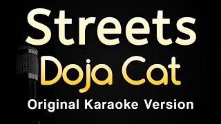 Streets - Doja Cat (Karaoke Songs With Lyrics - Original Key)