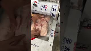 冻品切块机，切片，切块！Frozen products cutting machine, slicing, cutting!