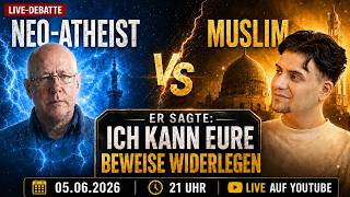 „Ich kann eure Beweise widerlegen“ – Live-Debatte mit Neo-Atheist
