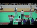 2014.10.19全剛柔硬式空手20重量級決勝 all japan gojuryu karatedo championship20