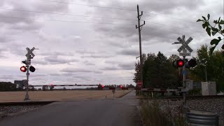 County Road 100 East Railroad Crossing - NS 5299 in Burrows, Indiana