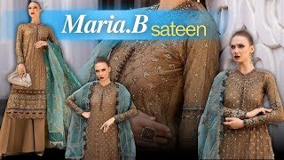 Maria. B Sateen ♥️| New Arrival 2024 🔥| Master Replica | Party Wear 💯| Silk Dresses | Designer Suits