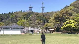 宮崎県佐土原町久峰運動公園。