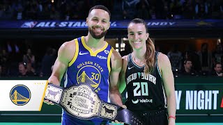 Stephen Curry Wins 2024 NBA All-Star 3-Point Challenge!
