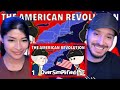 Brits React to The American Revolution - OverSimplified (Part 1)