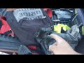 honda grom drow sports carbon fiber intake u0026 fairing rod install so much induction noise