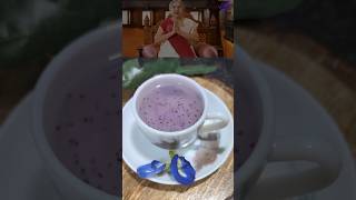 Butterfly Pea ☕ | अपराजिता चाय For Cholesterol Control By Hansaji Yogendra's #shorts #tea #drhansaji