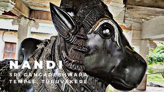 ನಂದಿ Nandi | ಶ್ರೀ ಗಂಗಾದೇಶ್ವರ ದೇವಸ್ಥಾನ, ತುರುವೇಕೆರೆ | Sri Gangadeshwara temple, Turuvekere