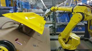 Fanuc M-710iC-70 Robot cutting