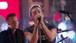 U2 with Guest Chris Martin - With or Without You | Live from Time Square (2014)