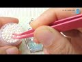 香水のuvレジン・バッグチャームの作り方／いろコレさんのフレームとダイソーさんのミルキーレジン液