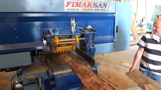 FIMAKSAN 2-Head Band Resaw Video ( 127 )