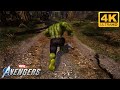 THE HULK Combats Gameplay (4K) | MARVEL'S AVENGERS