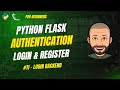 Python Flask Authentication #11 – HANDLE LOGIN (Backend Validation & Password Check)