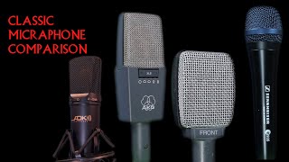 Episode 41:  AKG 414 vs ADK S-851 vs Sennheiser E935 vs Sennheiser E606