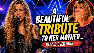 She Sang a Beautiful Tribute to Her Mother… And Moved Everyone