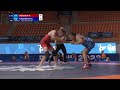 1/8 FS - 70 kg: W. ANDERSON (USA) v. B. TURGINBAYEV (KAZ)