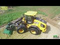 chargeuse s jcb au tas d ensilage 2018 eta l epi