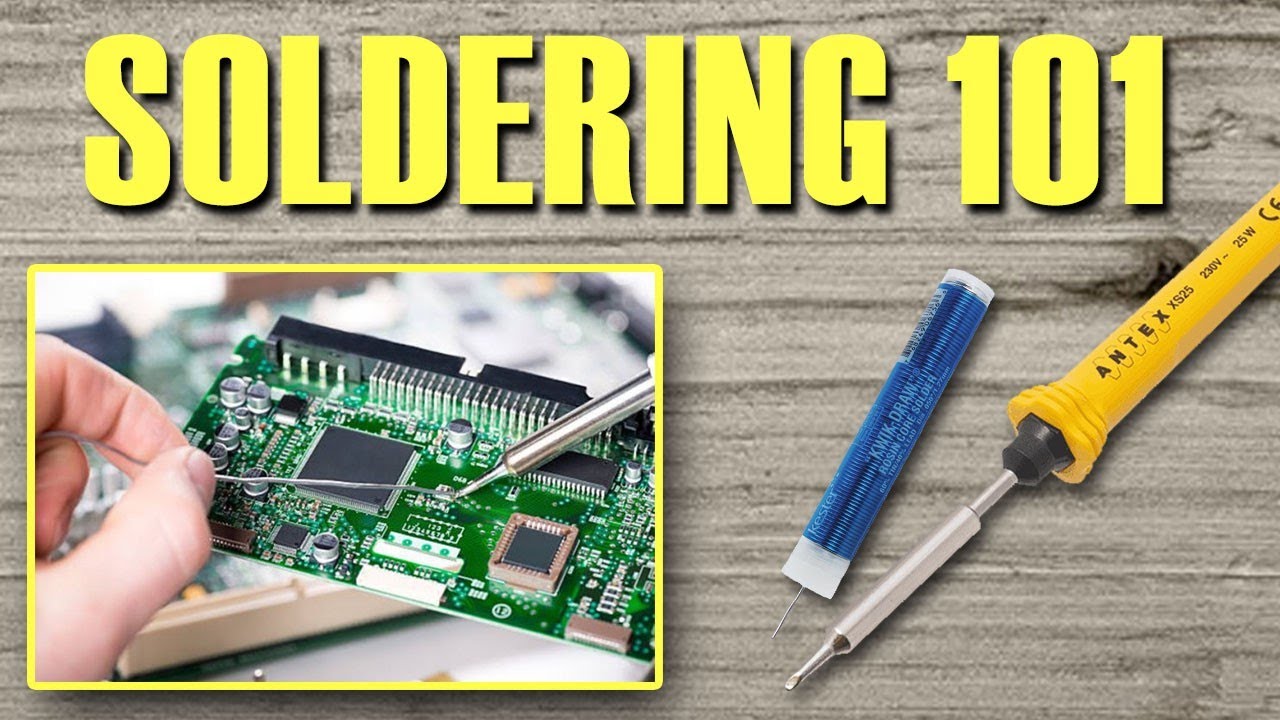 Soldering 101 - YouTube