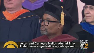 CMU graduate Billy Porter serves as graduation keynote speaker