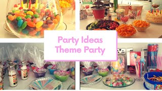 Birthday Ideas | Party Ideas | Themed Party | Party Favour Ideas | Party Food Ideas
