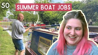 Preparing for CRICK | A week with narrowboat FRIENDS - 50