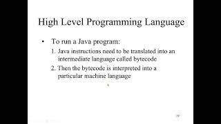 Introduction to Computers and Java
