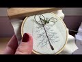 embroidered ornament diy christmas tree