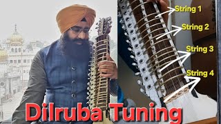 Learn Dilruba | How to tune the Dilruba | Dilruba Tuning | Tuning of Dilruba Strings