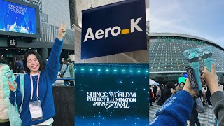 vloglSHINee Tokyo Dome Concert Vlog(feat.Aero K Airlines, SM Global Package)lNarita Airport Terminal