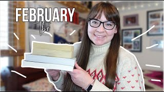 an overly ambitious tbr for the shortest month of the year (lol) | February TBR 2022