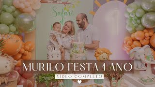 Vídeo Completo - Festa aniversário 1 ano Murilo em Santos/SP