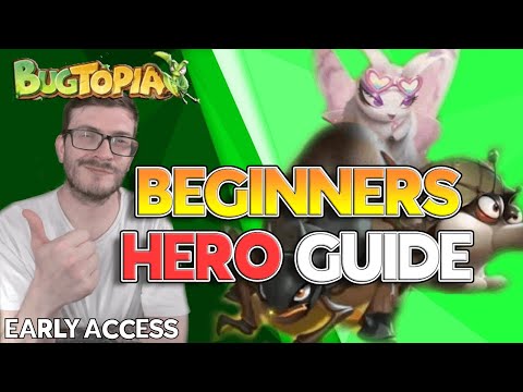 EARLY ACCESS TO BUGTOPIA SURVIVAL! Hero's Guide for Beginners!