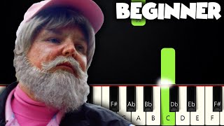 Dance Monkey - Tones and I | BEGINNER PIANO TUTORIAL + SHEET MUSIC by Betacustic