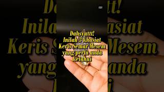 Wow! Inilah 3 khasiat KERIS SEMAR MESEM #kerissemarmesem #keris #pelet #peletampuh #kibaguspurwas