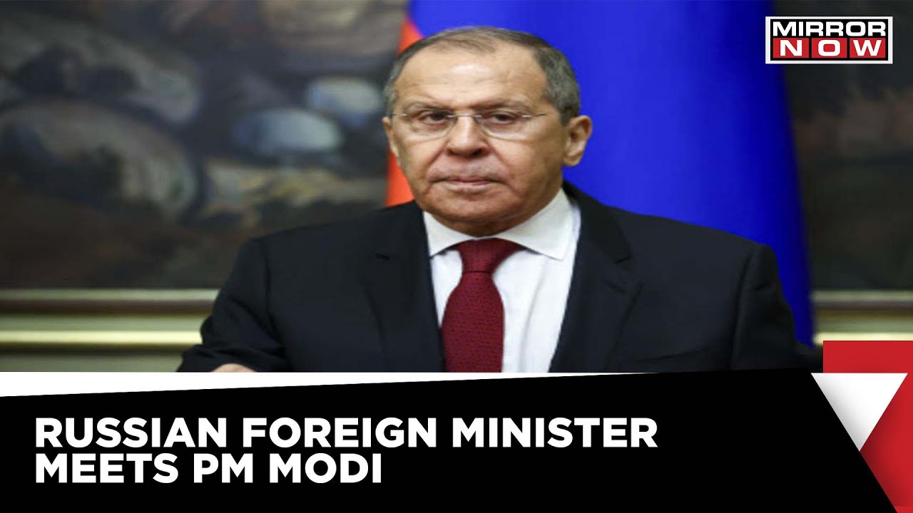 Russian Foreign Minister Lavrov Hold Meet With PM Modi Amidst Russia ...