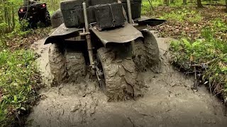 Honda's Tackle Knarly Trail, Super Thick Mud