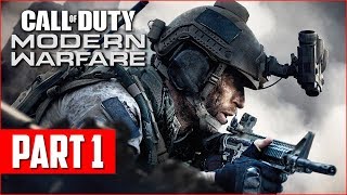 Call of Duty Modern Warfare Campaign Gameplay Walkthrough, Part 1! (COD MW PS4 Pro Gameplay)