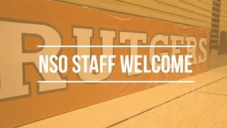 NSO Staff Welcome