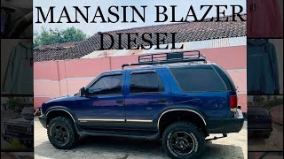 BLAZER DIESEL Jalan2 pagi #ps100 #coltdiesel #swapengine