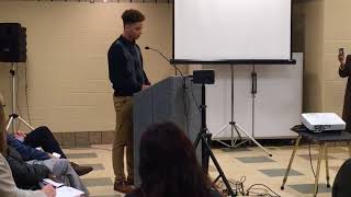 NAACP Youth Council president addresses Forest Hills school board