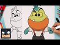 How To Draw Mr Piranha | The Bad Guys