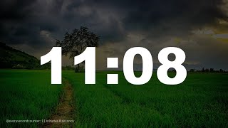 11 minutes 8 seconds [668 secs] clock timer countdown || Alarm Focus