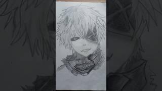 Tokyo ghoul (37/100) #tokyoghoul #new #anime #viral #drawing #draw #manga #ytshorts #animesketch