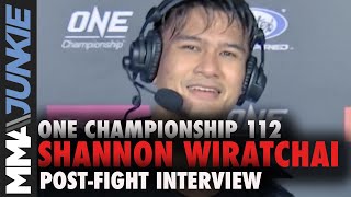 ONE Championship 112: Shannon Wiratchai post-fight interview