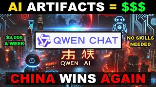 Qwen Chat Ai Update - China Ai Artifacts Will Make New USA Millionaires!