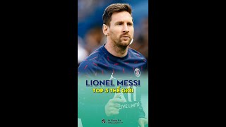 Lionel Messi TOP 3 thế giới... #shorts #messi