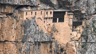 Η ΜΟΝΗ ΚΗΠΙΝΑΣ ΚΑΙ Ο ΚΑΤΑΡΡΑΚΤΗΣ ΤΗΣ ΑΠΟ DRONE.  KIPINA MONASTERY DRONE VIEW